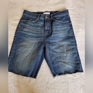 Loft Longer Jean Shorts